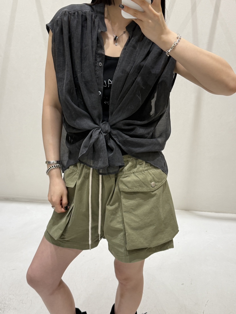 SHIRRING韓國代購㊣女裝新品人氣真品休閑職業時尚襯衫蕾絲衫SHIRRING襯衫/蕾絲衫