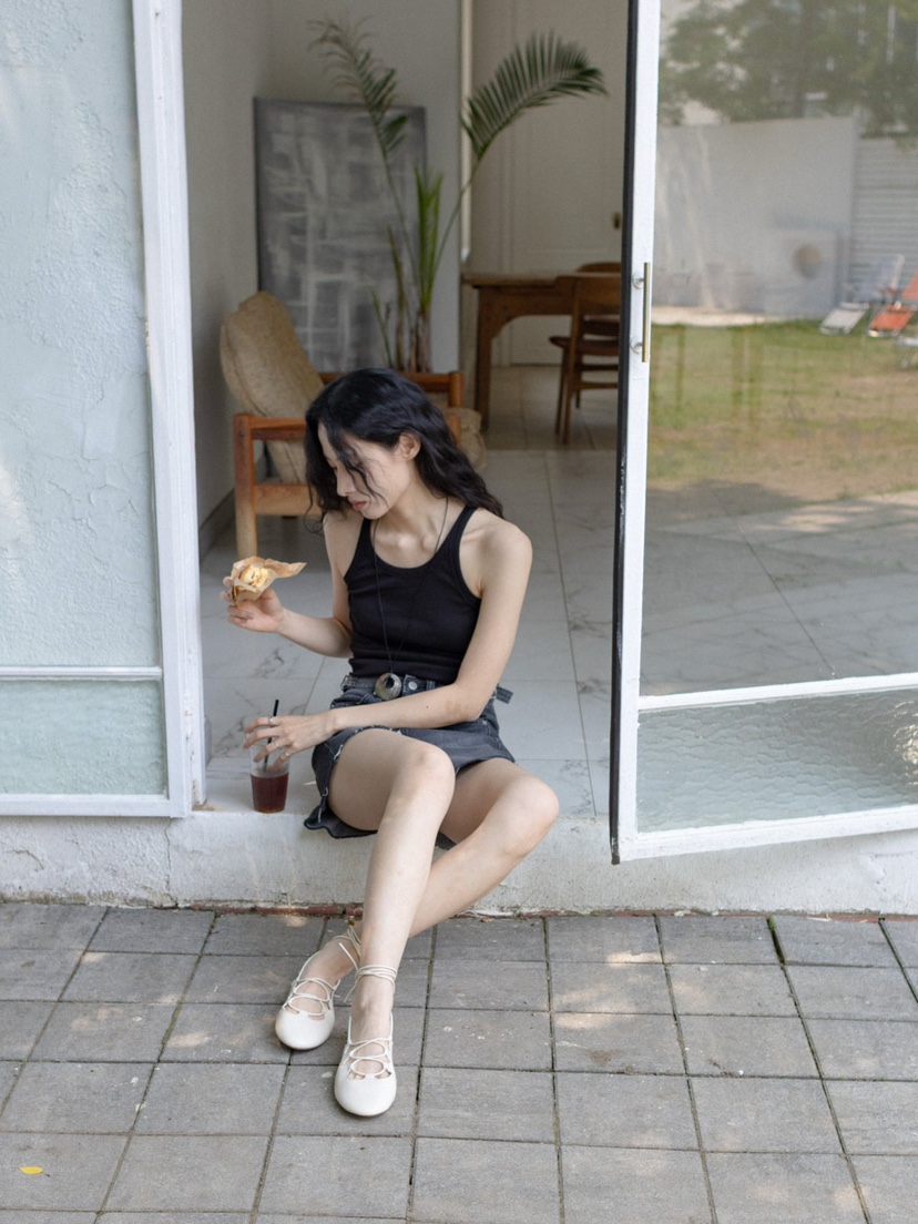 INSSENSE-A東大門㊣實拍女裝新款熱賣25春夏時尚休閑職業短褲INSSENSE-A短褲