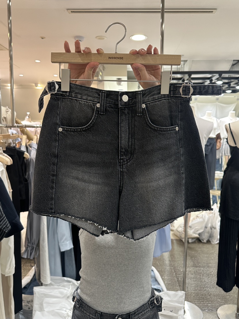 INSSENSE-A東大門㊣實拍女裝新款熱賣25春夏時尚休閑職業短褲INSSENSE-A短褲圖色2