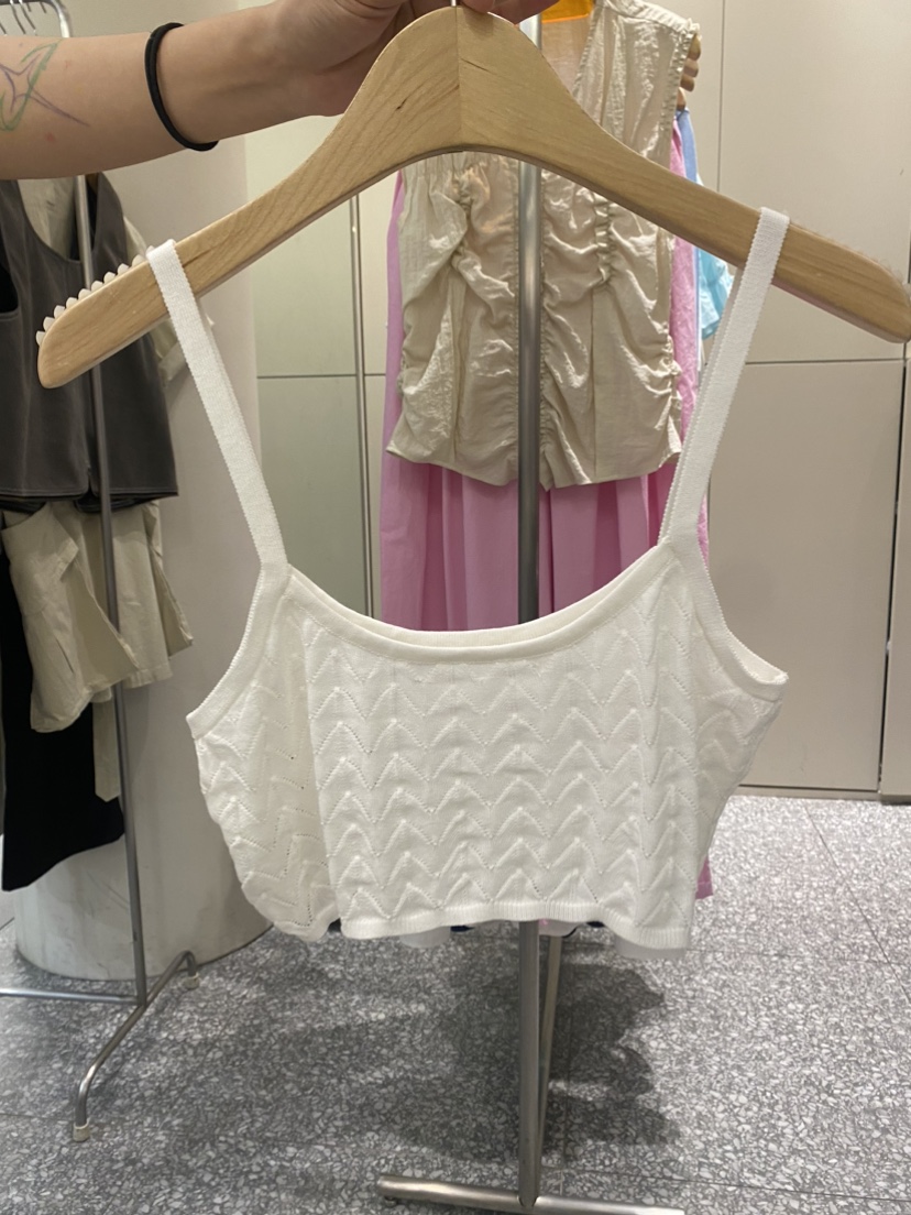 SOF韓國代購㊣女士新品職業人氣時尚熱賣真品25春夏吊帶背心緊身SOF吊帶/背心圖色3