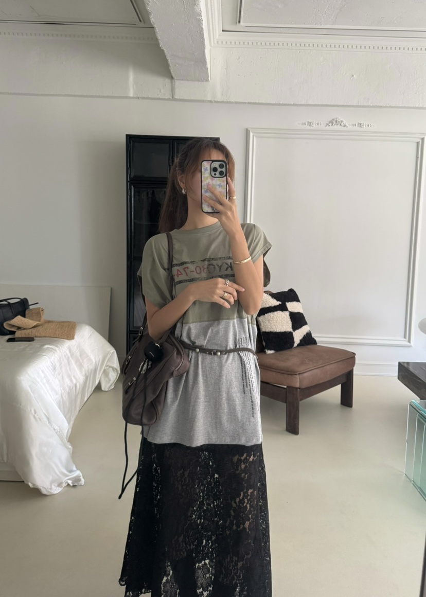 OUPPT韓國直郵㊣女士新款職業休閑時尚熱賣推薦25春夏真品T恤OUPPTT恤