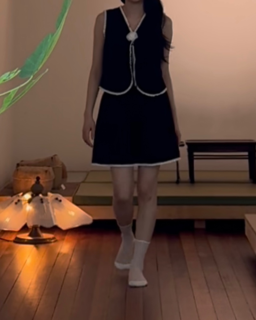 NOCTURNAL VIBE韓國代購㊣女士新款真品人氣職業推薦時尚裙褲NOCTURNAL VIBE裙褲