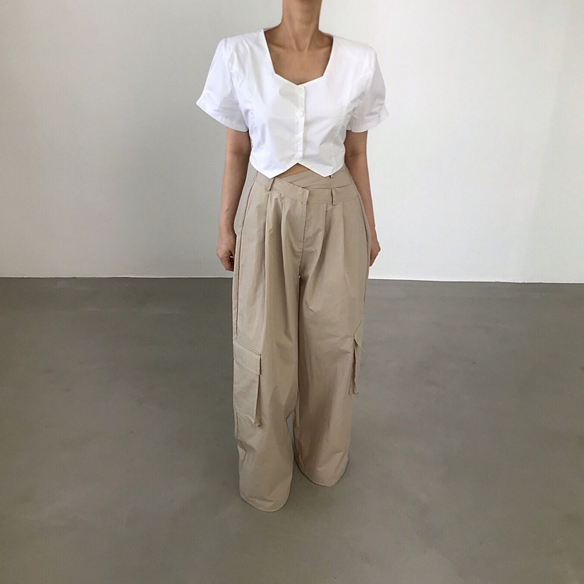 2TWO MOON韓國直郵㊣女士新品25春夏職業人氣襯衫蕾絲衫腰帶2TWO MOON襯衫/蕾絲衫