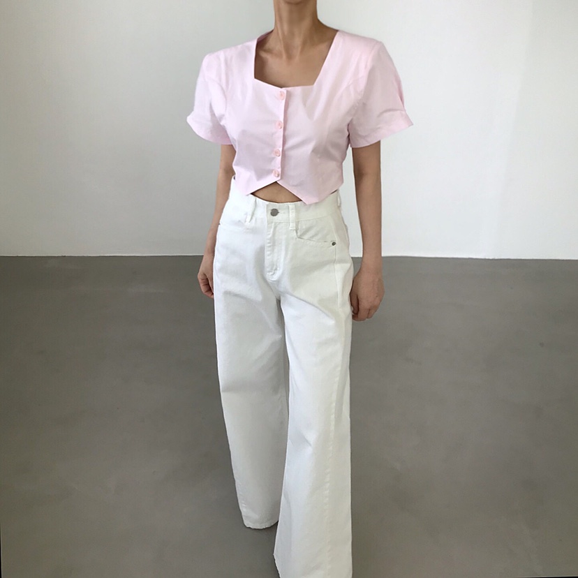 2TWO MOON韓國直郵㊣女士新品25春夏職業人氣襯衫蕾絲衫腰帶2TWO MOON襯衫/蕾絲衫