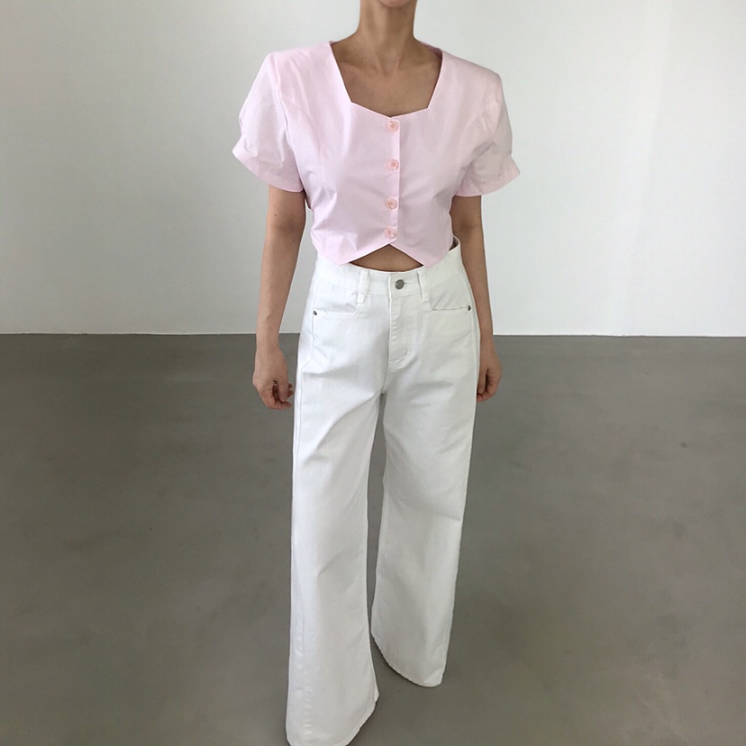 2TWO MOON韓國直郵㊣女士新品25春夏職業人氣襯衫蕾絲衫腰帶2TWO MOON襯衫/蕾絲衫圖色2