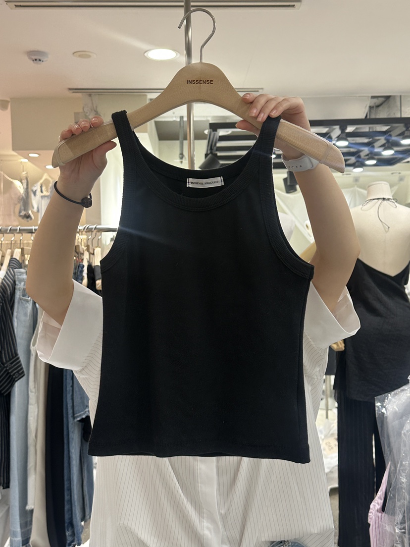 INSSENSE-A韓國代購㊣女士新品休閑時尚熱賣職業真品吊帶背心INSSENSE-A吊帶/背心圖色4