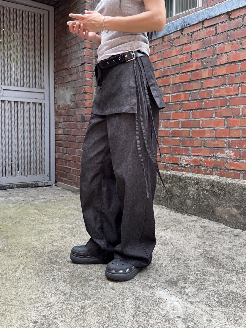 SUNDER MARKET東大門㊣直郵女裝新款25春夏熱賣休閑時尚裙褲SUNDER MARKET裙褲