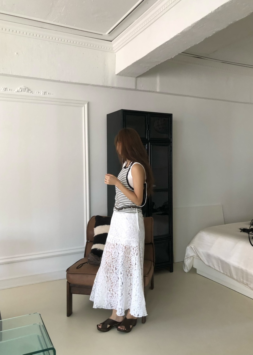 OUPPT韓國直郵㊣女士新款休閑真品25春夏時尚熱賣人氣推薦長裙OUPPT長裙