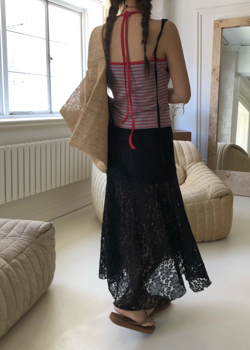 OUPPT韓國直郵㊣女士新款休閑真品25春夏時尚熱賣人氣推薦長裙OUPPT長裙