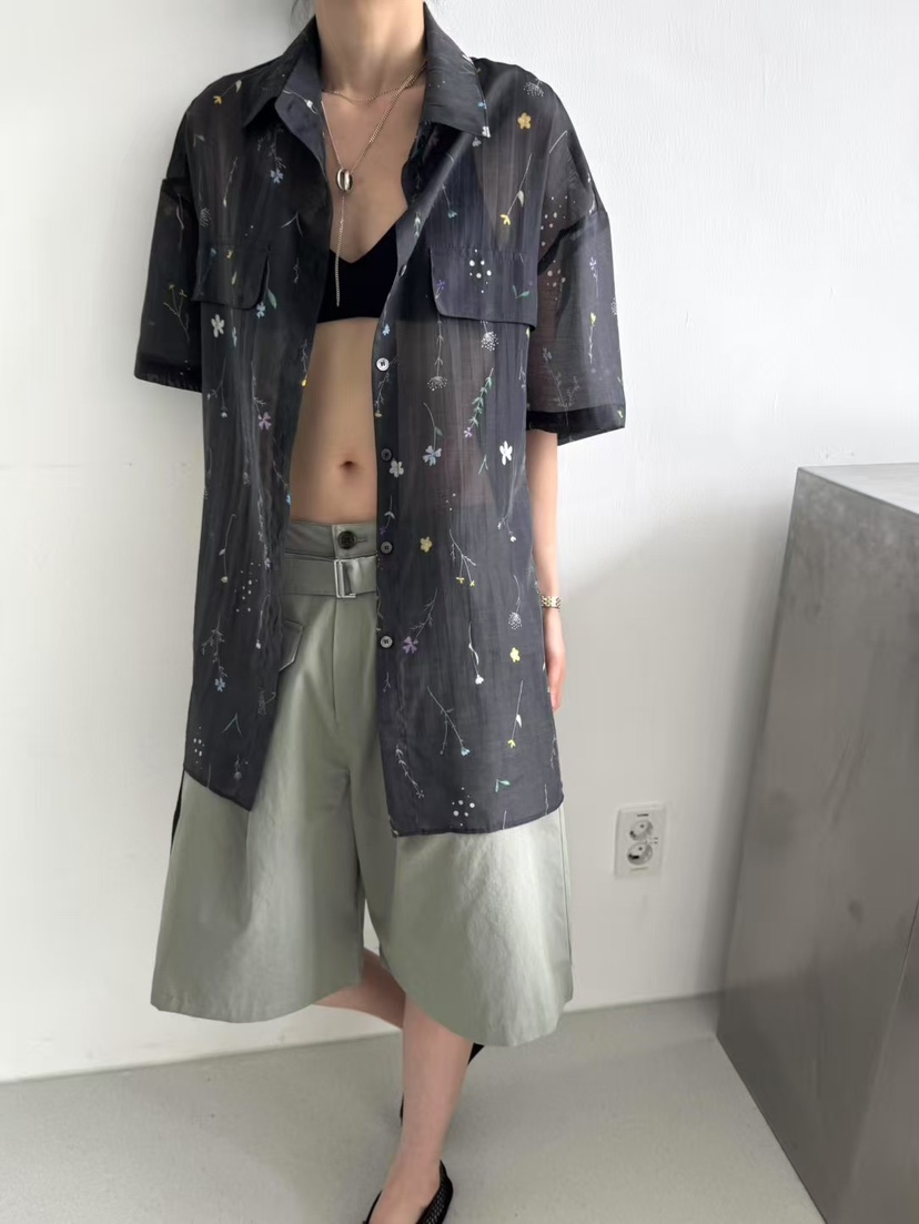 MINIMUZE韓國直郵㊣女裝新款真品推薦人氣時尚休閑短褲含腰帶MINIMUZE短褲