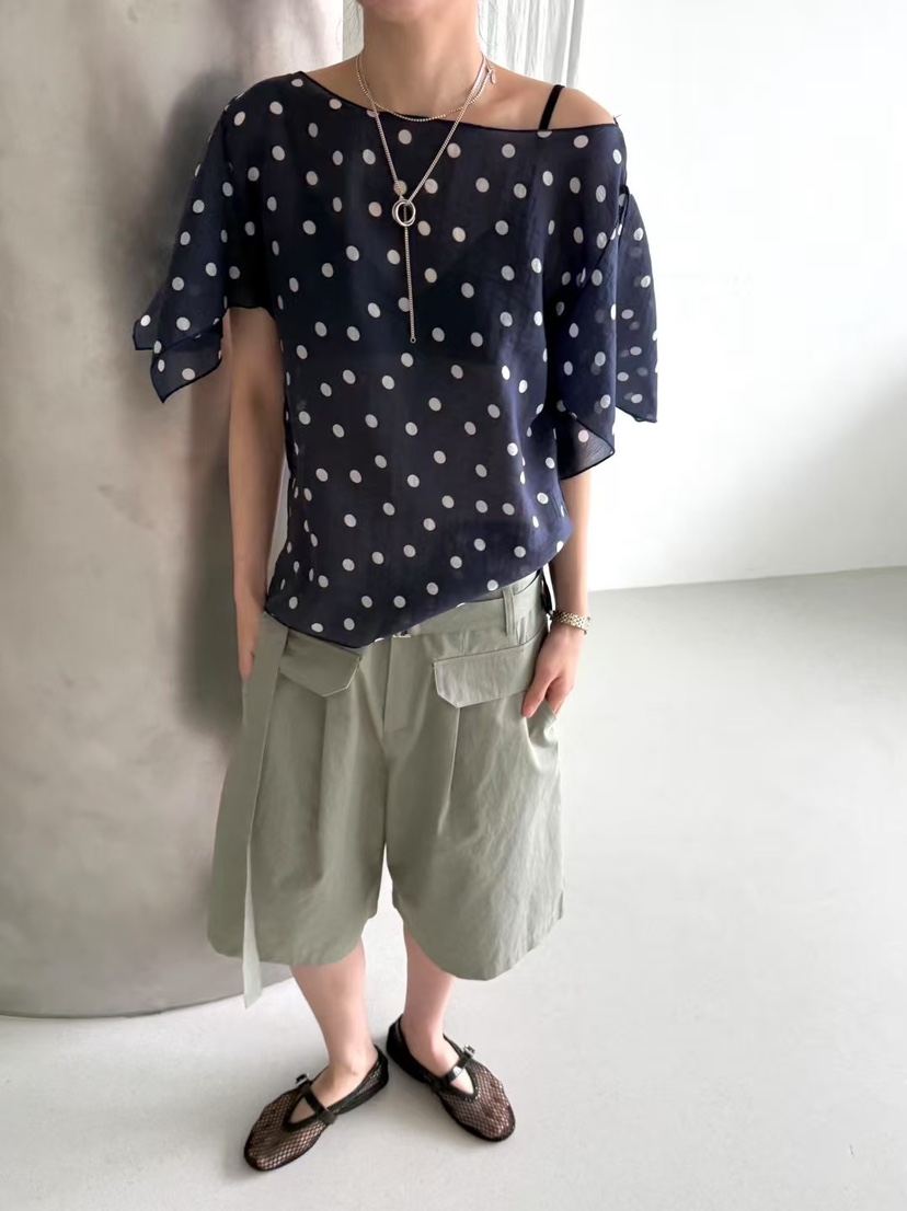 MINIMUZE東大門㊣實拍女士新品25春夏職業推薦熱賣襯衫蕾絲衫MINIMUZE襯衫/蕾絲衫