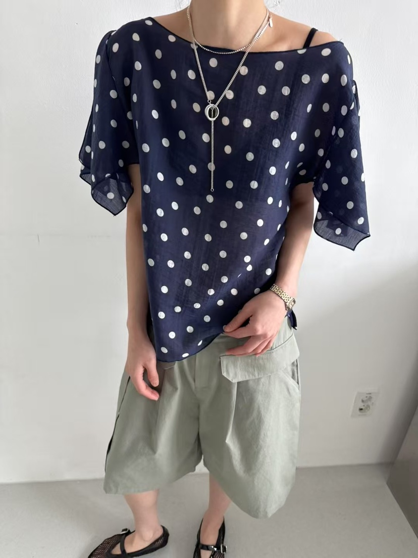 MINIMUZE東大門㊣實拍女士新品25春夏職業推薦熱賣襯衫蕾絲衫MINIMUZE襯衫/蕾絲衫