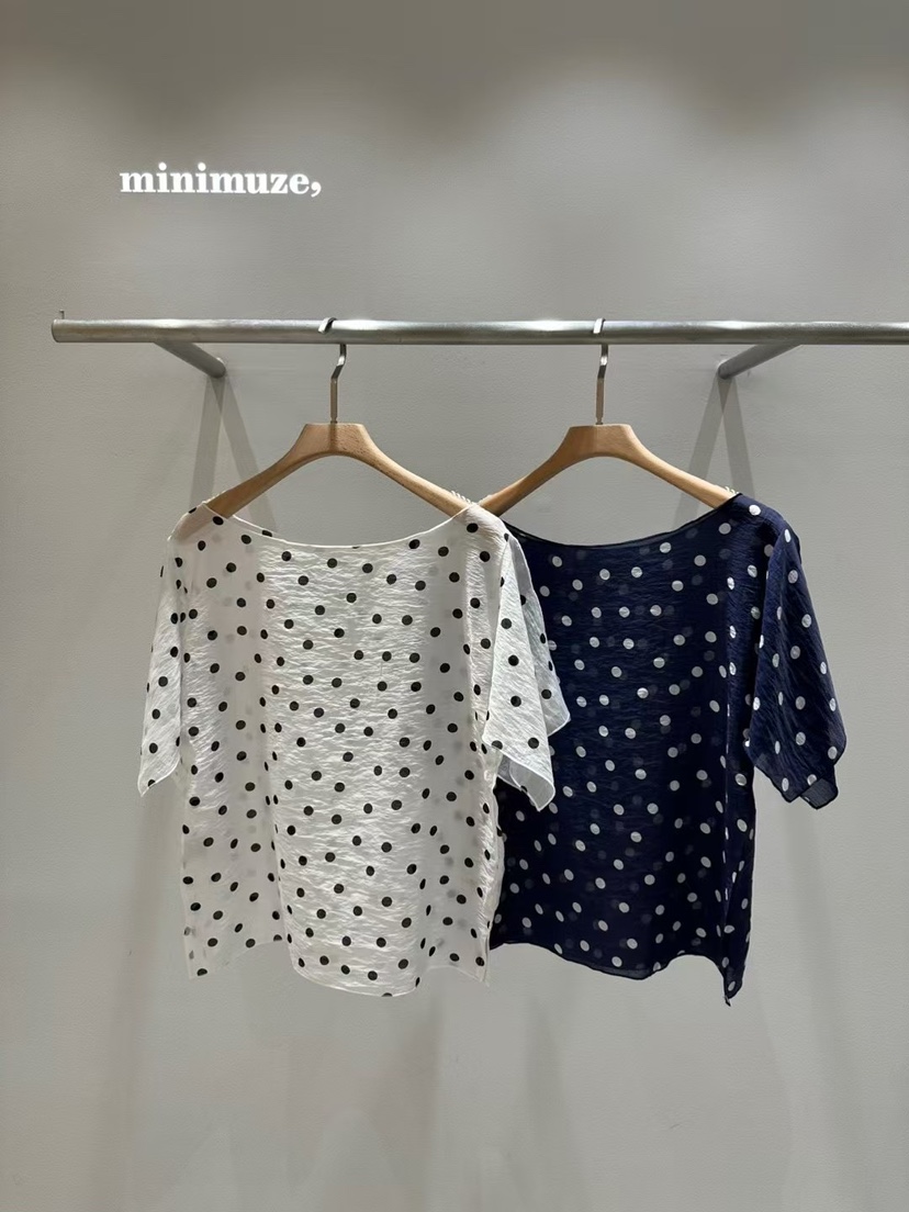 MINIMUZE東大門㊣實拍女士新品25春夏職業推薦熱賣襯衫蕾絲衫MINIMUZE襯衫/蕾絲衫