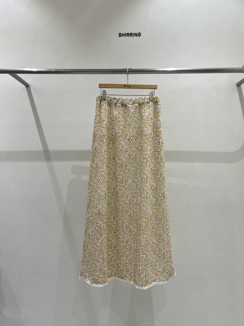 SHIRRING東大門㊣實拍女裝新品熱賣人氣時尚真品25春夏長裙SHIRRING長裙