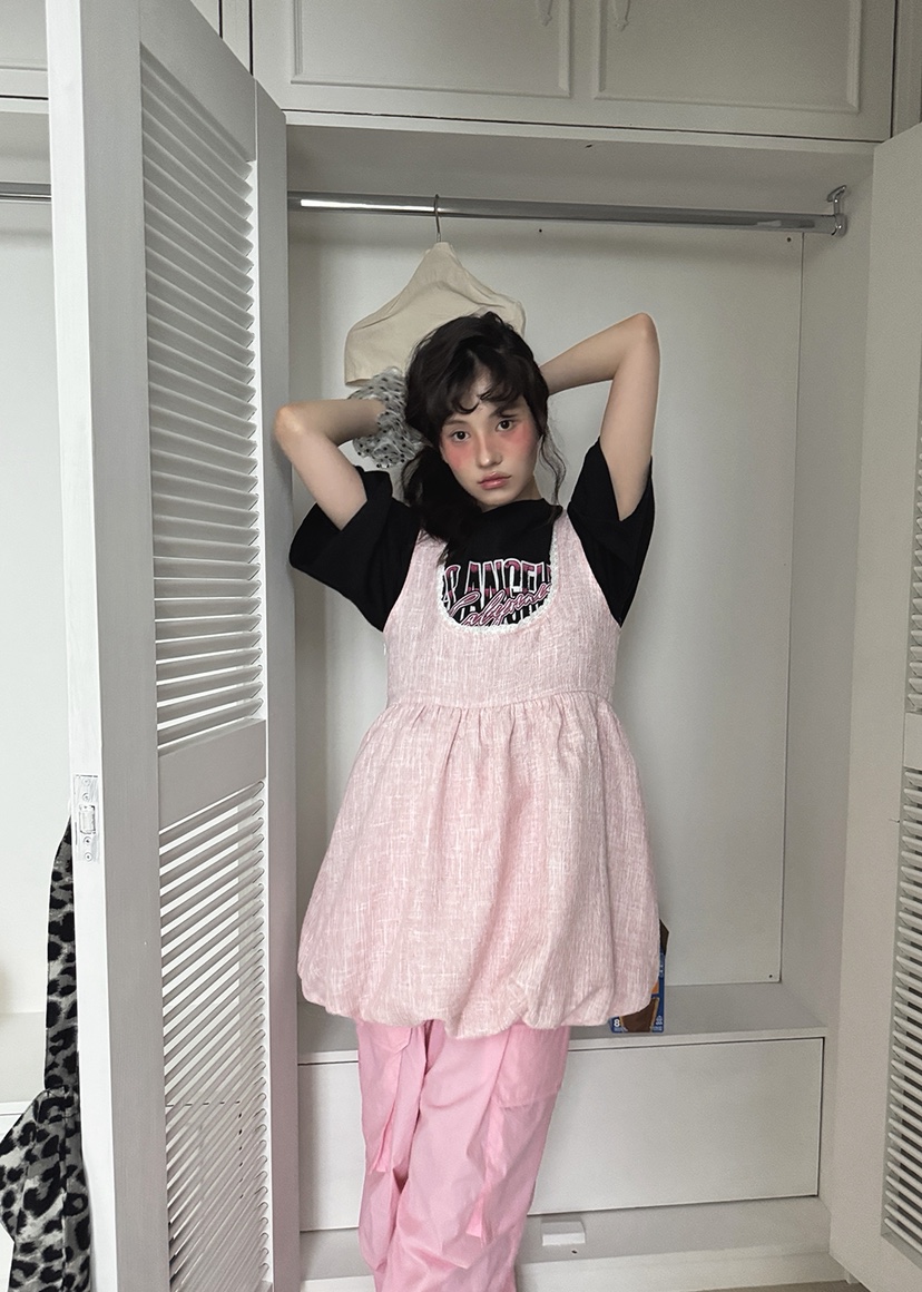 OURWAVE/OUR ROOM韓國直郵㊣女士新品25春夏連衣裙粗花呢Our Wave/Our Room連衣裙