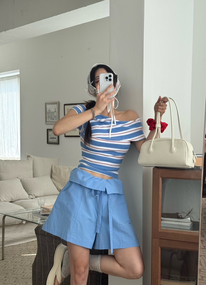 DENVER東大門㊣代購女士新款時尚熱賣推薦休閑職業人氣真品T恤DENVERT恤圖色3
