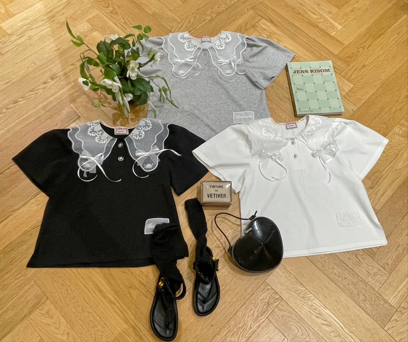 BOUTIQUE-L韓國代購㊣女裝新款熱賣推薦人氣25春夏真品T恤BOUTIQUE-LT恤
