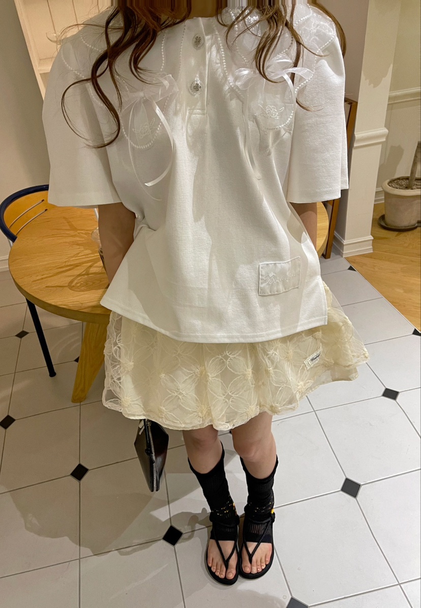 BOUTIQUE-L韓國代購㊣女裝新款熱賣推薦人氣25春夏真品T恤BOUTIQUE-LT恤