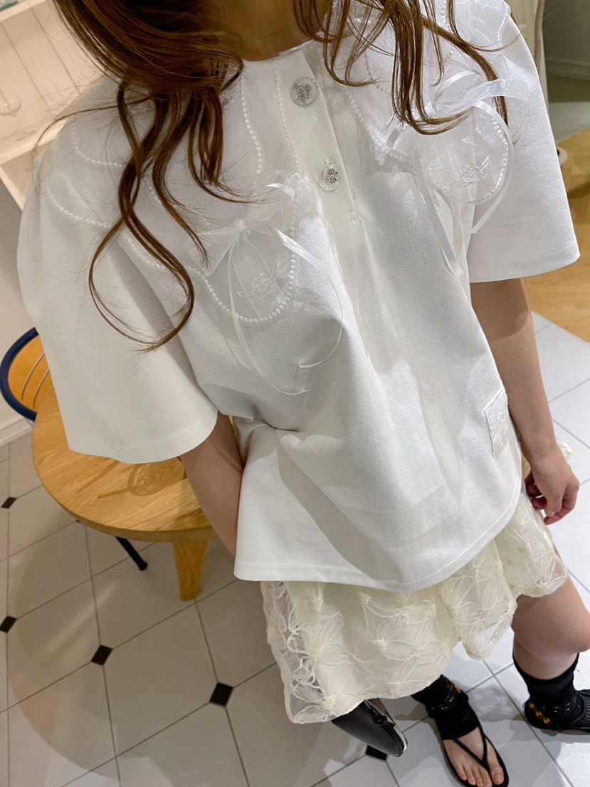 BOUTIQUE-L韓國代購㊣女裝新款熱賣推薦人氣25春夏真品T恤BOUTIQUE-LT恤