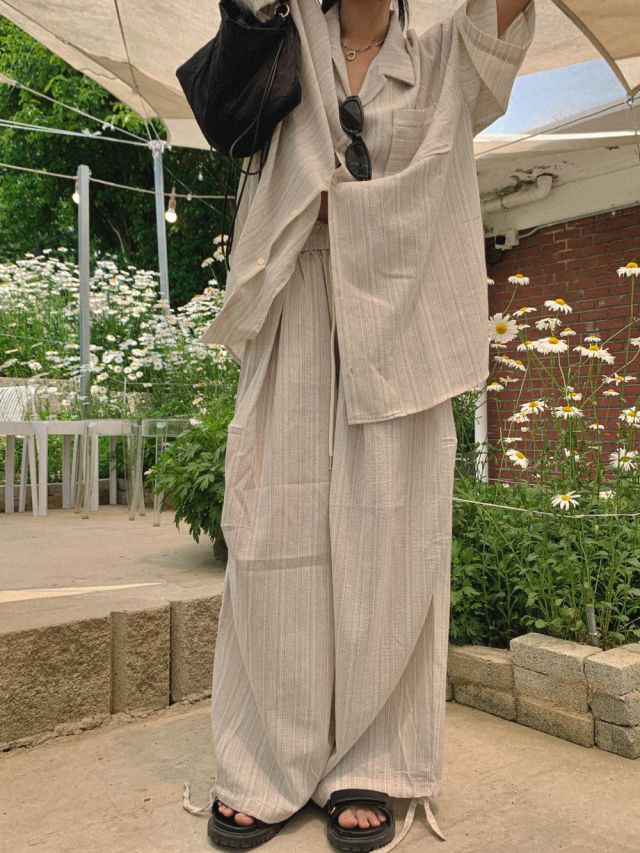 HESTORY東大門㊣實拍女士新品職業休閑時尚真品休閑褲男女同款HESTORY休閑褲