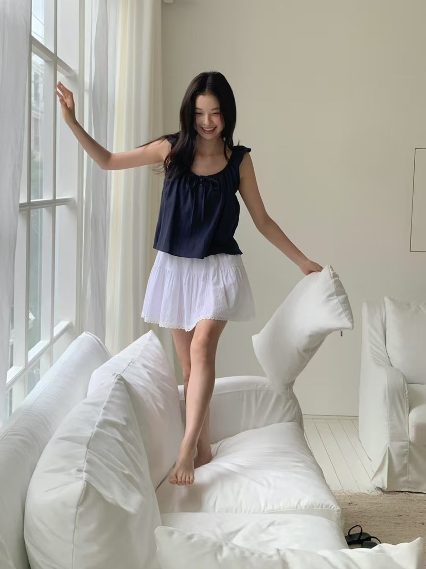 ANOU韓國直郵㊣女裝新款25春夏推薦真品人氣休閑熱賣吊帶背心ANOU吊帶/背心