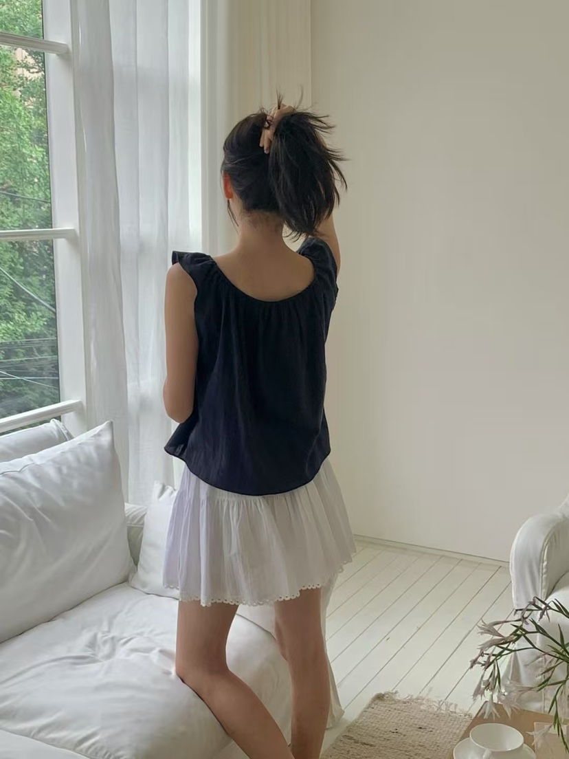 ANOU韓國直郵㊣女裝新款25春夏推薦真品人氣休閑熱賣吊帶背心ANOU吊帶/背心