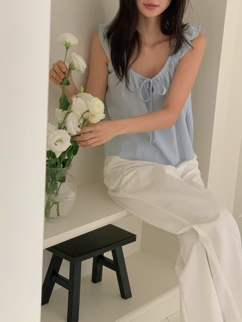 ANOU韓國直郵㊣女裝新款25春夏推薦真品人氣休閑熱賣吊帶背心ANOU吊帶/背心