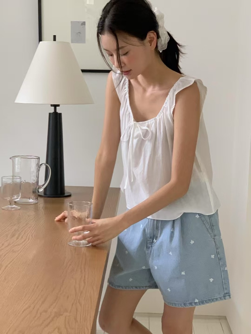 ANOU韓國直郵㊣女裝新款25春夏推薦真品人氣休閑熱賣吊帶背心ANOU吊帶/背心