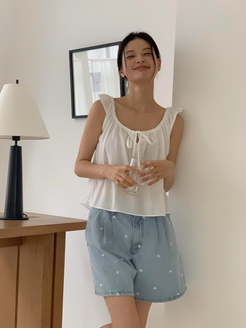 ANOU韓國直郵㊣女裝新款25春夏推薦真品人氣休閑熱賣吊帶背心ANOU吊帶/背心