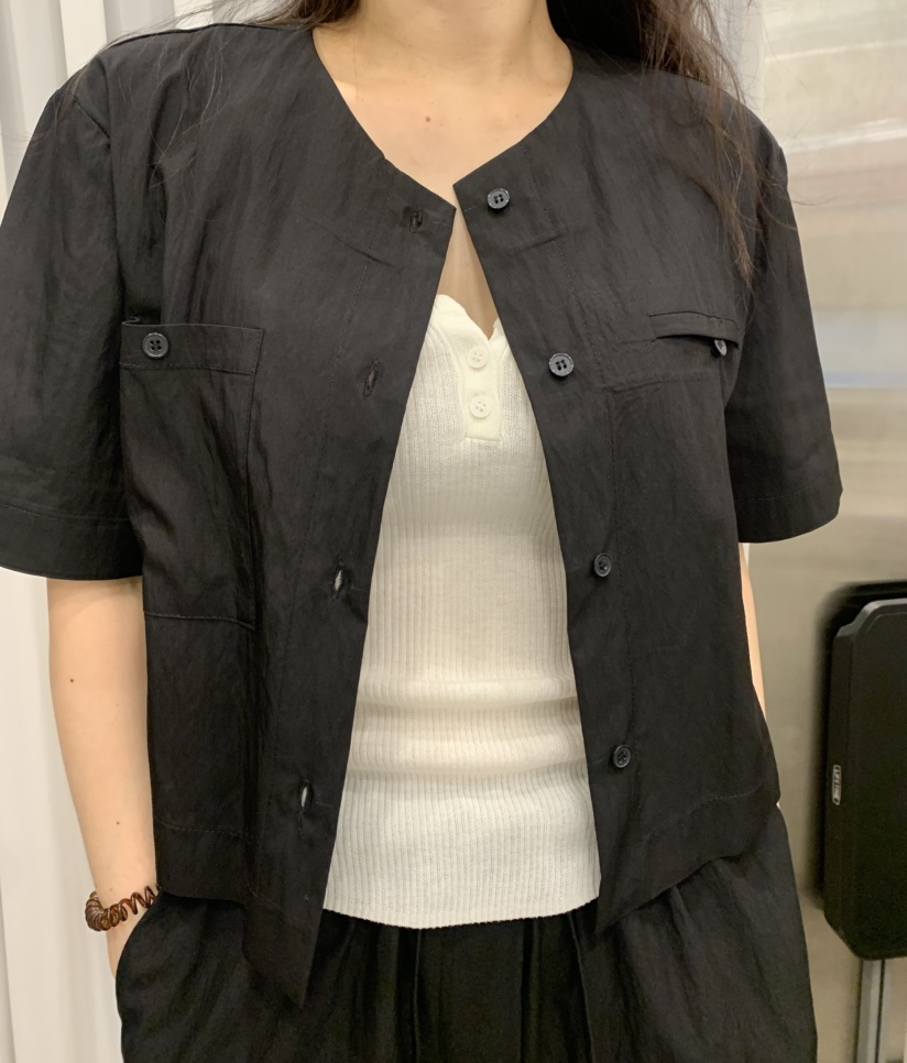 DARAK韓國直郵㊣女裝新款25春夏真品休閑熱賣時尚襯衫蕾絲衫DARAK襯衫/蕾絲衫