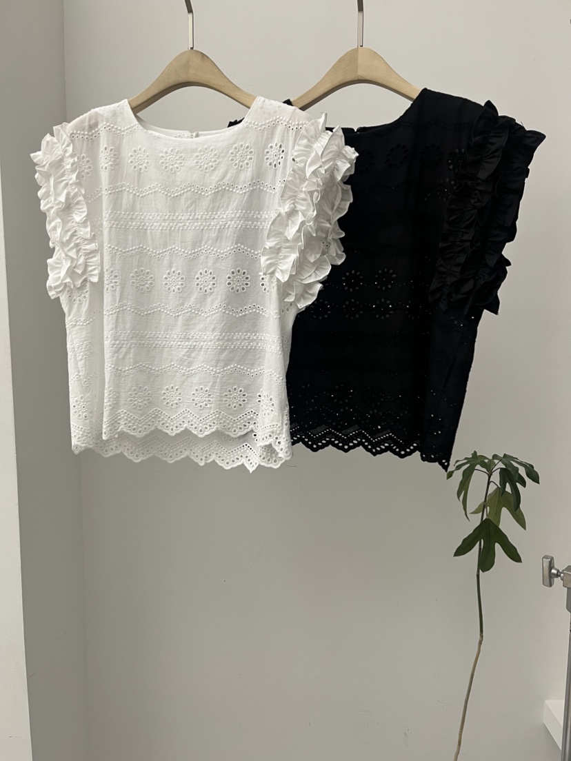 DARAK東大門㊣代購女士新款真品職業推薦襯衫蕾絲衫刺繡迷彩DARAK襯衫/蕾絲衫