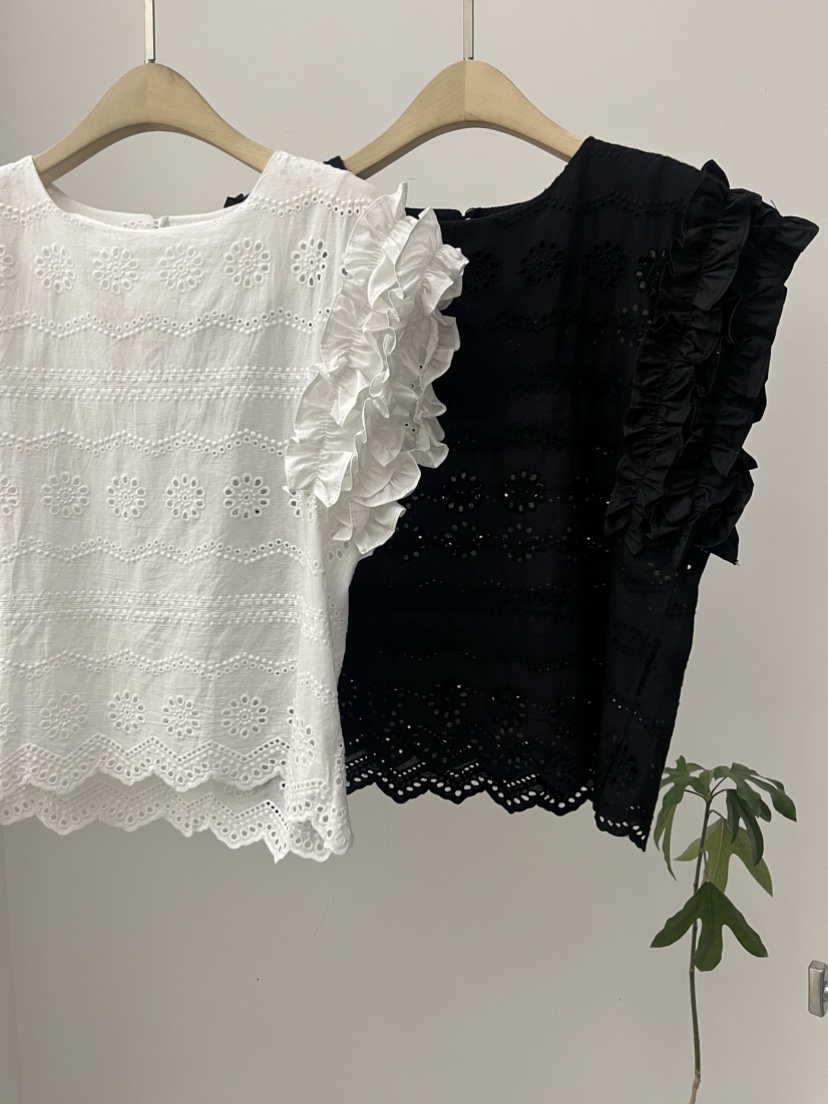 DARAK東大門㊣代購女士新款真品職業推薦襯衫蕾絲衫刺繡迷彩DARAK襯衫/蕾絲衫