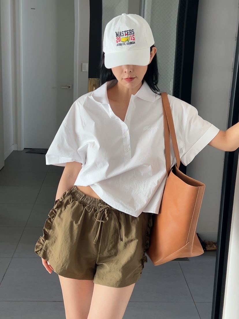 MILUI東大門㊣直郵女士新品真品推薦人氣25春夏休閑襯衫蕾絲衫MILUI襯衫/蕾絲衫