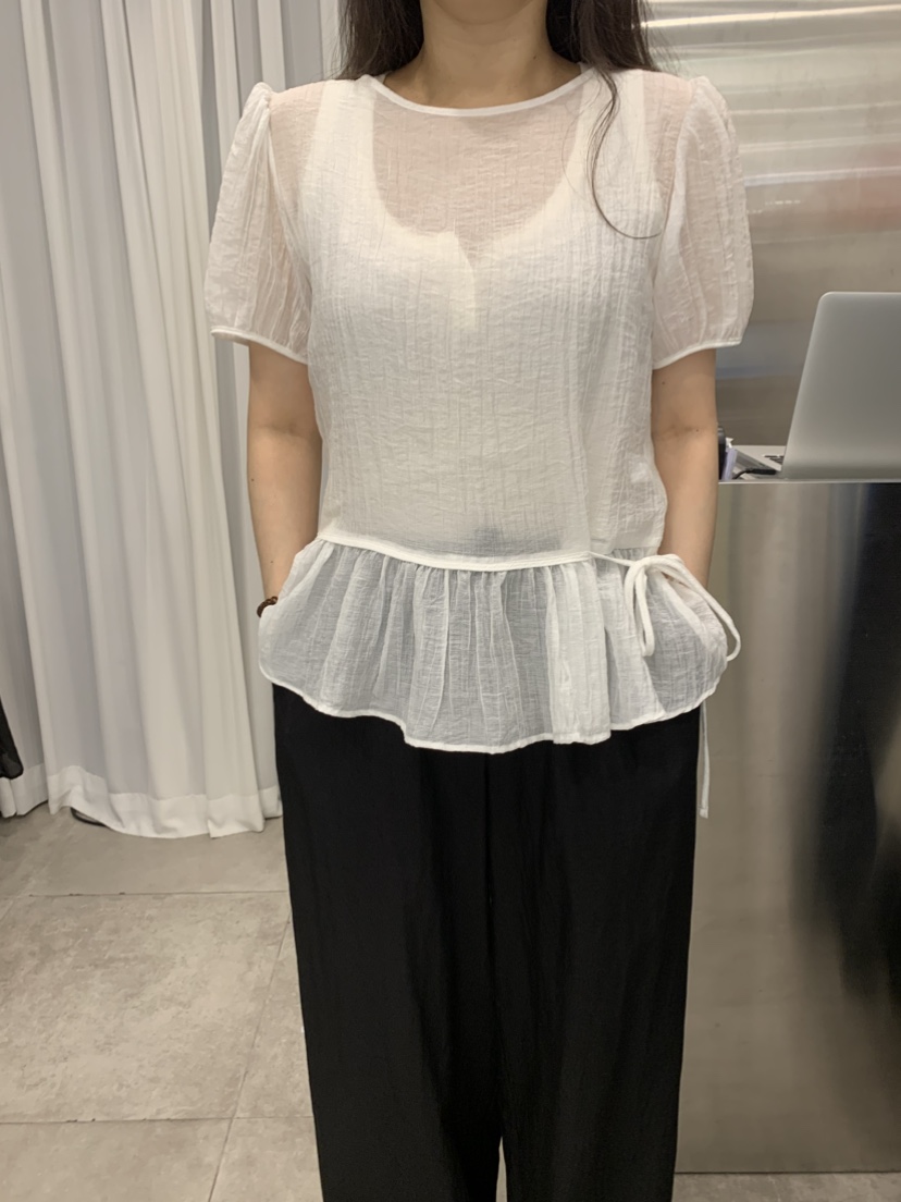 DARAK韓國代購㊣女裝新品25春夏熱賣推薦時尚休閑襯衫蕾絲衫DARAK襯衫/蕾絲衫