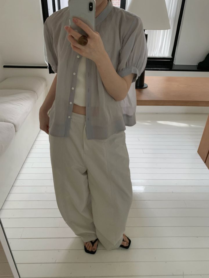MARE韓國直郵㊣女士新款時尚熱賣人氣真品休閑襯衫蕾絲衫亞麻MARE襯衫/蕾絲衫
