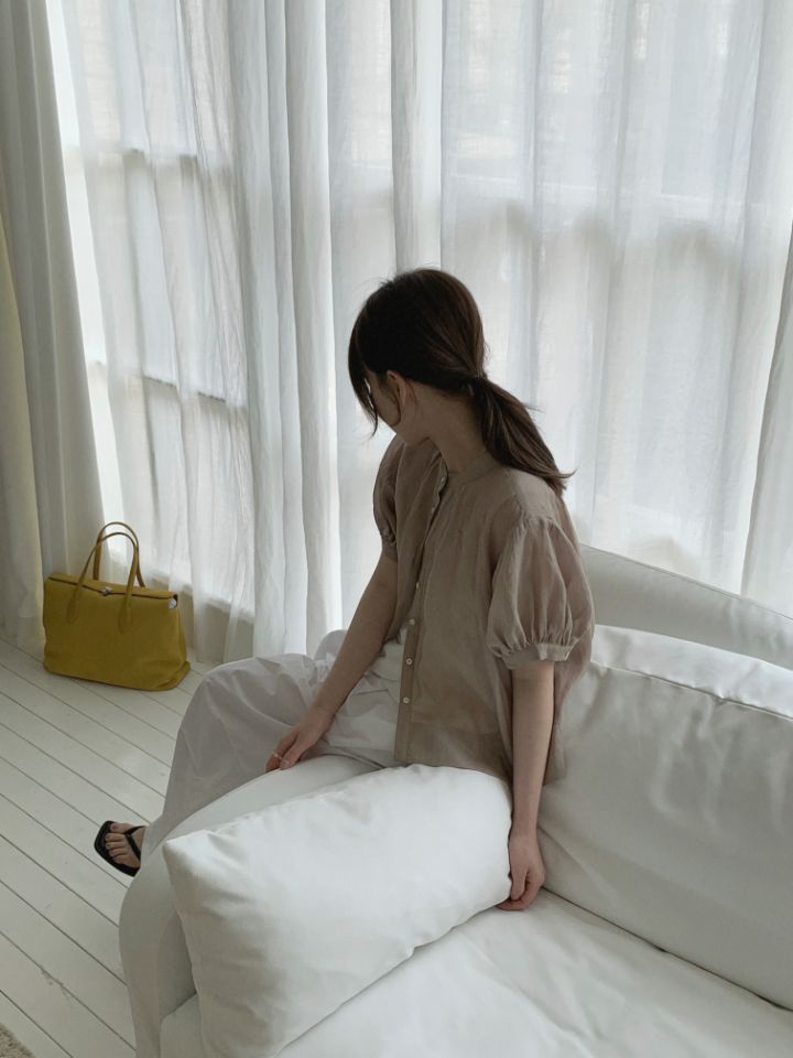 MARE韓國直郵㊣女士新款時尚熱賣人氣真品休閑襯衫蕾絲衫亞麻MARE襯衫/蕾絲衫