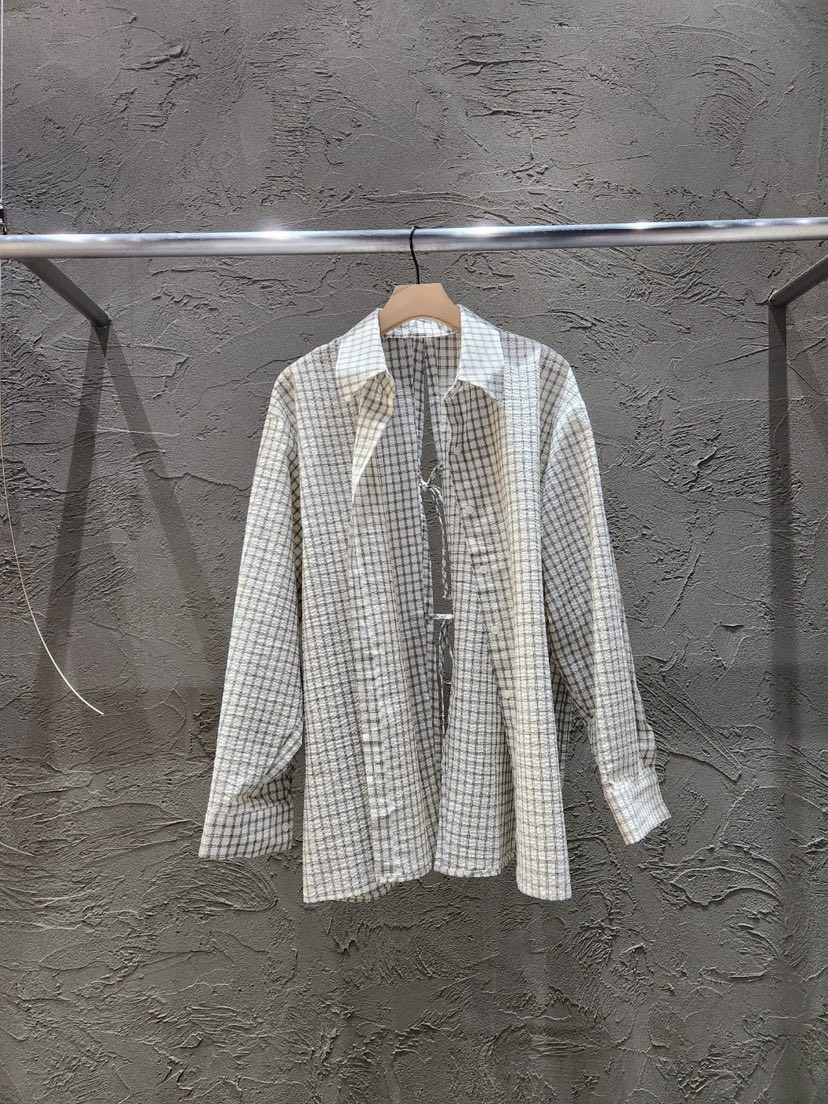 BLACK RIBBON-A東大門㊣代購女裝新品25春夏人氣襯衫蕾絲衫BLACK RIBBON-A襯衫/蕾絲衫