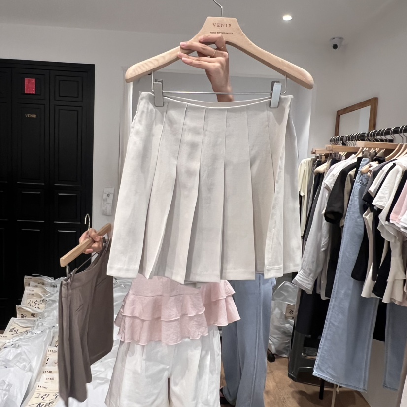 VENIR-a東大門㊣實拍女士新品休閑人氣時尚推薦熱賣25春夏裙褲VENIR-a裙褲圖色2
