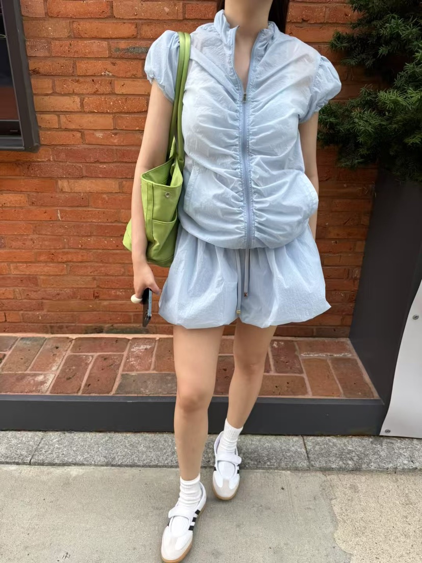 EGG IS韓國代購㊣女裝新品職業25春夏人氣休閑熱賣真品夾克EGG IS夾克