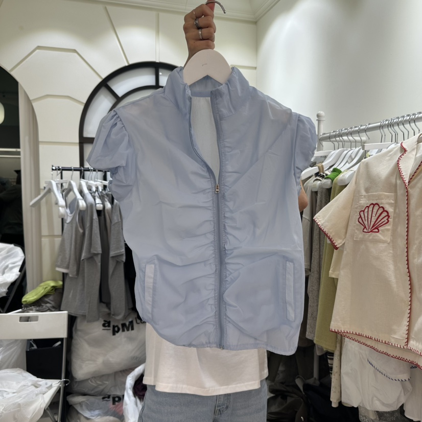 EGG IS韓國代購㊣女裝新品職業25春夏人氣休閑熱賣真品夾克EGG IS夾克圖色3