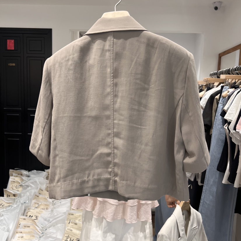 VENIR-a韓國代購㊣女士新品真品休閑熱賣時尚推薦夾克短款VENIR-a夾克
