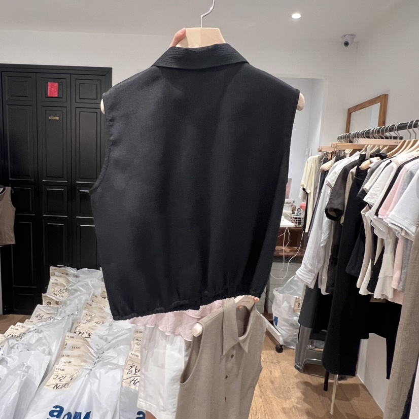 VENIR-a東大門㊣實拍女裝新品25春夏真品時尚職業熱賣馬甲VENIR-a馬甲