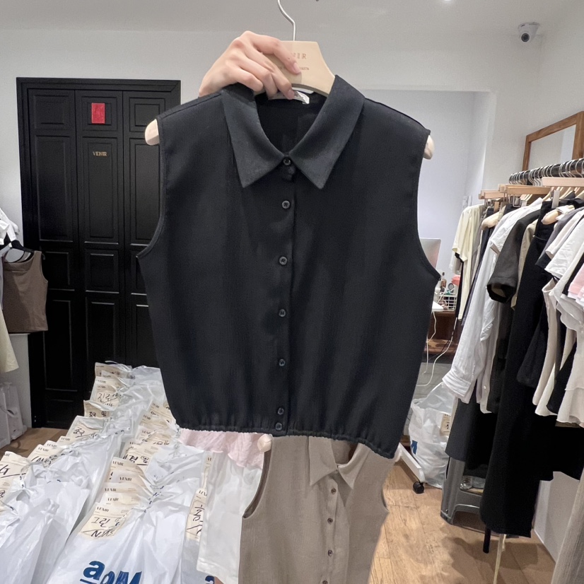 VENIR-a東大門㊣實拍女裝新品25春夏真品時尚職業熱賣馬甲VENIR-a馬甲圖色2