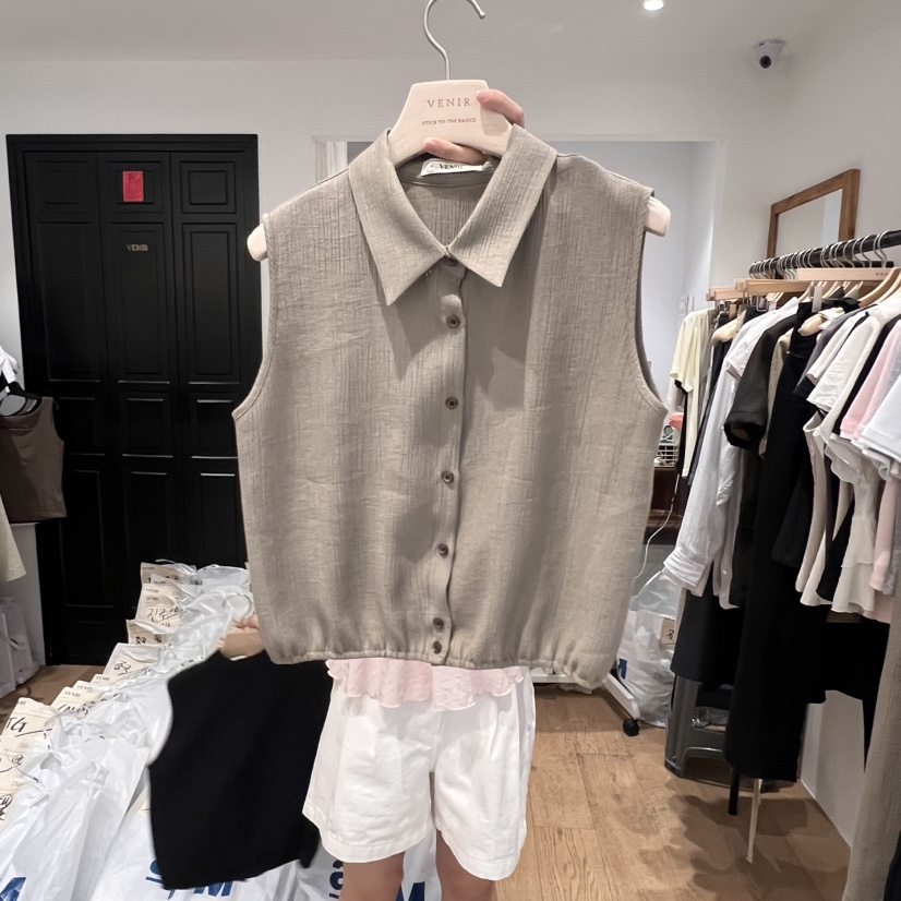 VENIR-a東大門㊣實拍女裝新品25春夏真品時尚職業熱賣馬甲VENIR-a馬甲圖色3