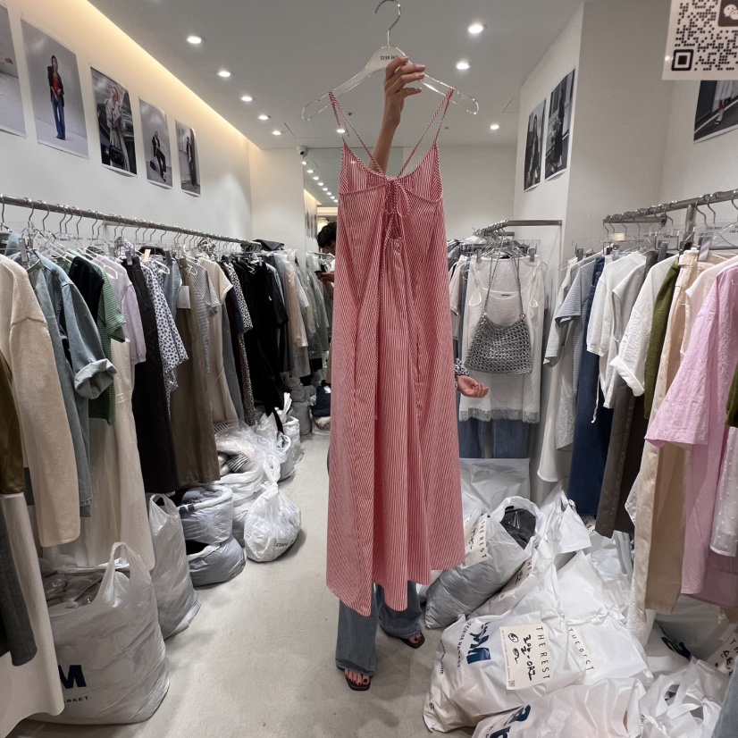 THE REST韓國直郵㊣女士新款時尚熱賣人氣職業真品推薦連衣裙THE REST/UNNOEUD連衣裙