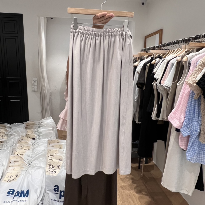 VENIR-a韓國直郵㊣女士新品人氣職業25春夏熱賣半身裙中短裙VENIR-a半身裙/中短裙