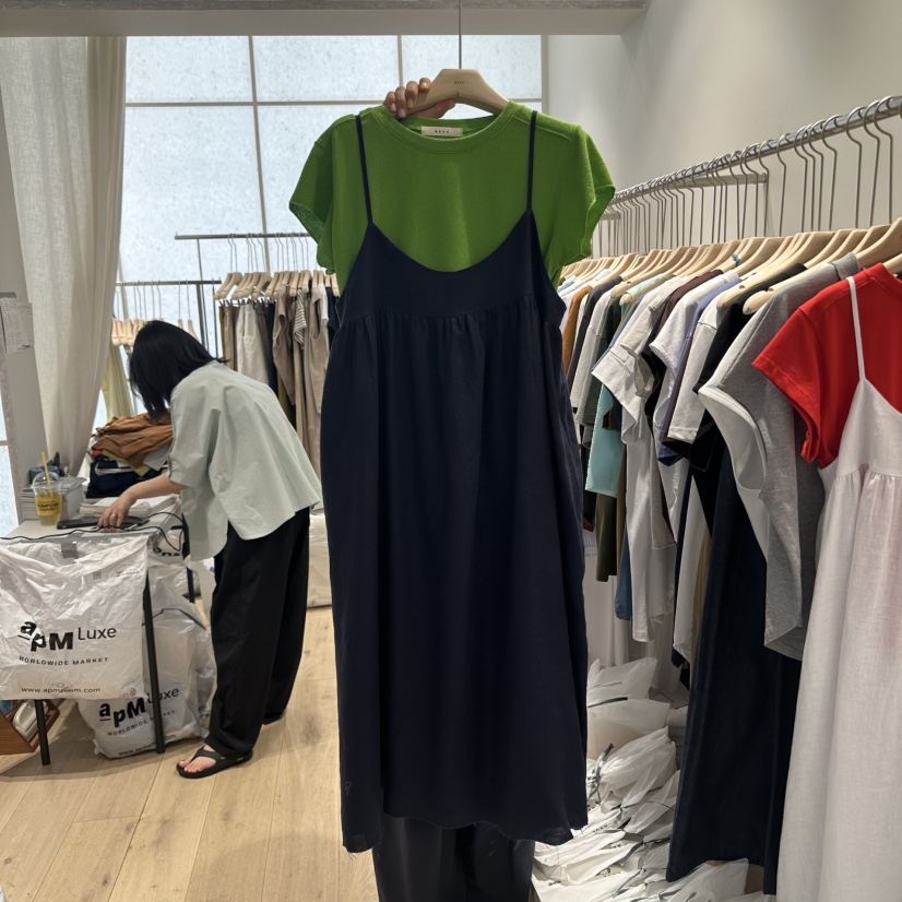 REVE-L東大門㊣實拍女裝新品25春夏休閑推薦連衣裙不含內搭REVE-L連衣裙圖色3