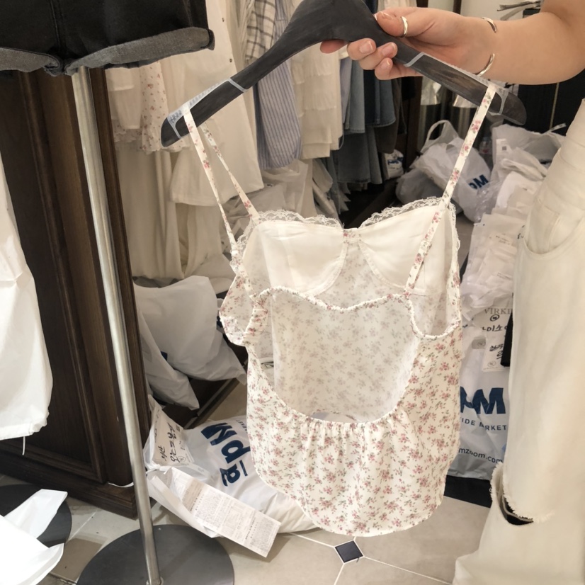 VIRKIN東大門㊣代購女士新品真品休閑推薦時尚職業吊帶背心VIRKIN吊帶/背心