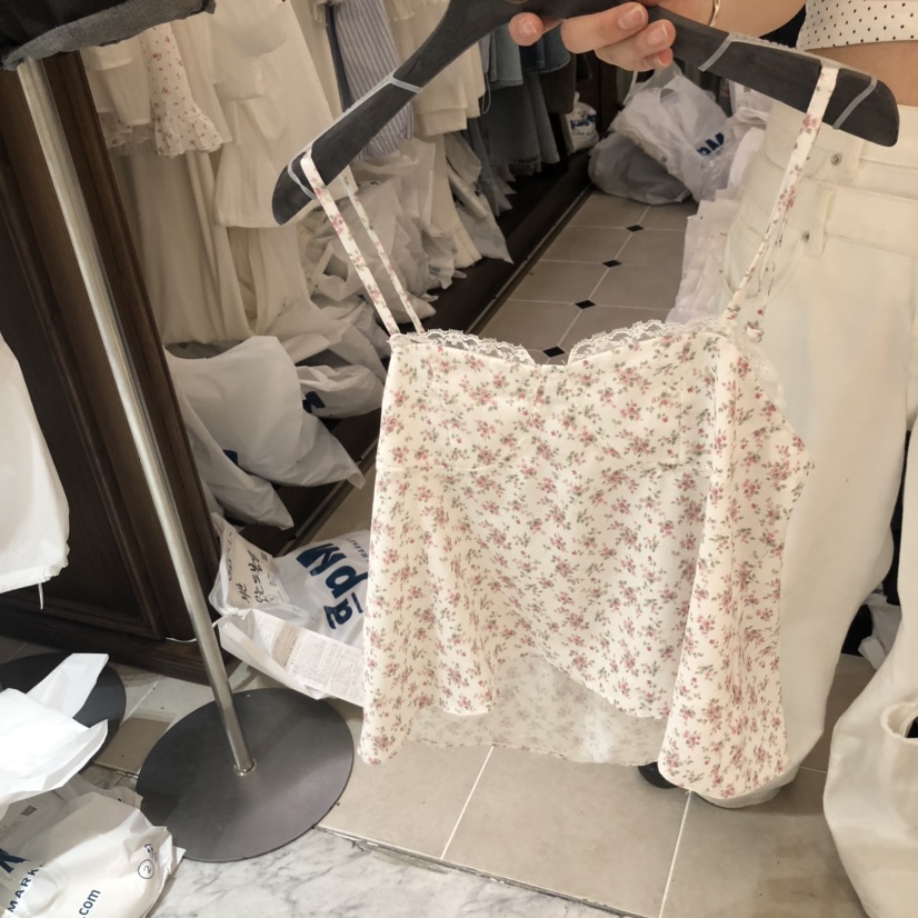 VIRKIN東大門㊣代購女士新品真品休閑推薦時尚職業吊帶背心VIRKIN吊帶/背心圖色1
