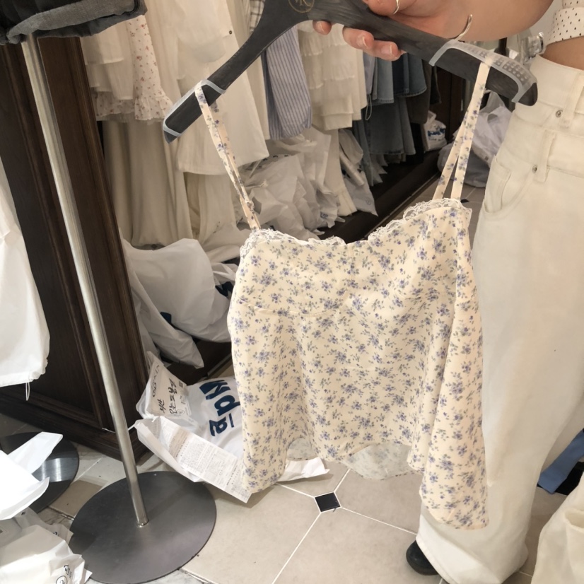 VIRKIN東大門㊣代購女士新品真品休閑推薦時尚職業吊帶背心VIRKIN吊帶/背心圖色2